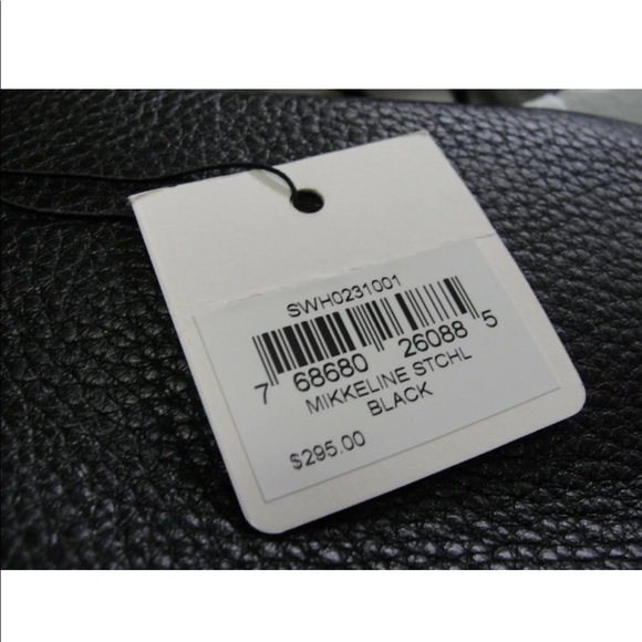 SKAGEN MIKKELINE LEATHER SATCHEL, NWT - Picture 6 of 7